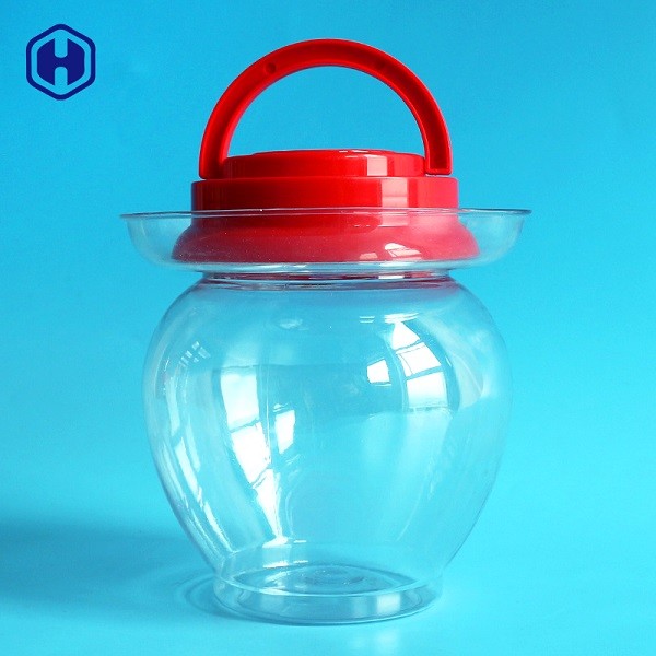Air Hole Cap Leak Proof Plastic Jar 1080ML Pickle Food Grade Storage Containers