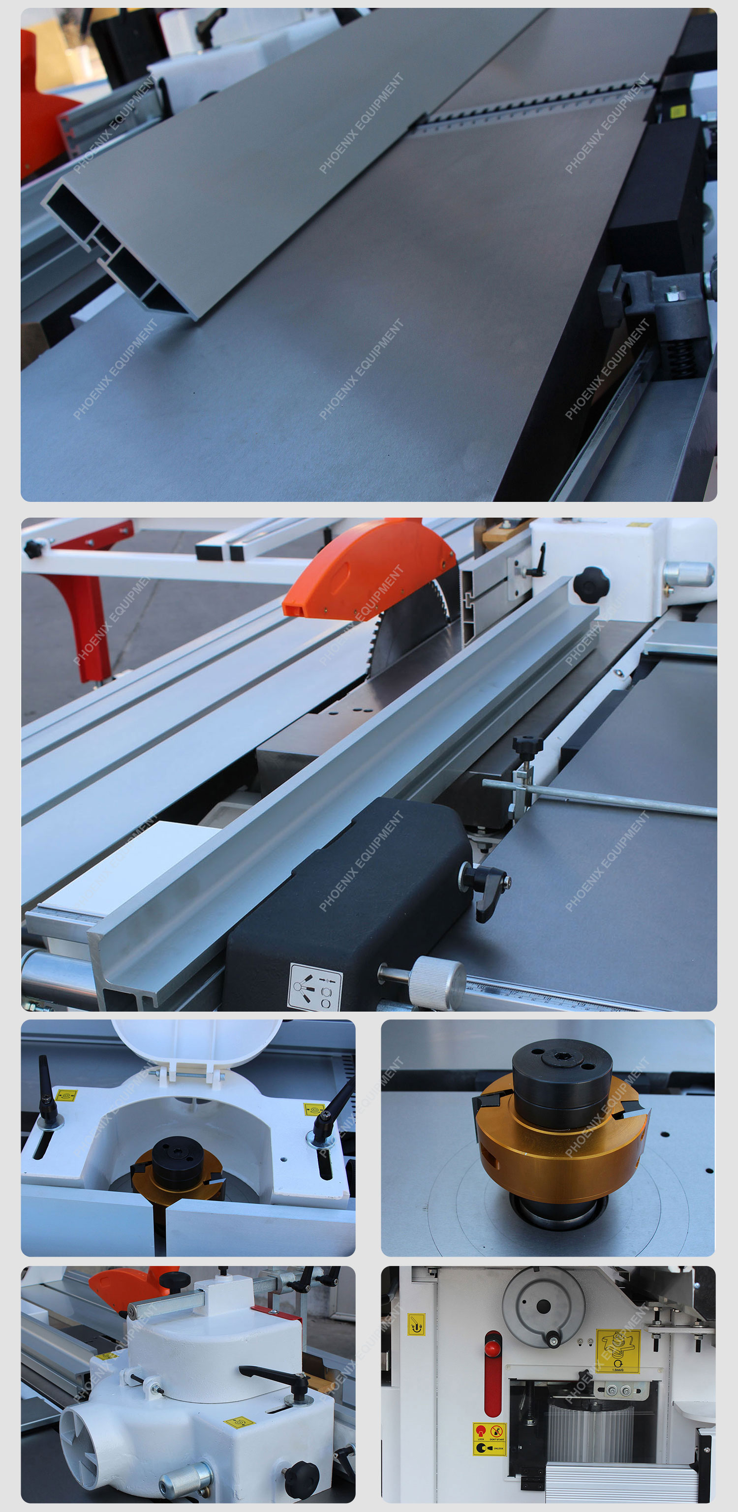 5 in 1 Table Multi Functional CNC Precision Combined Universal Woodworking Machine