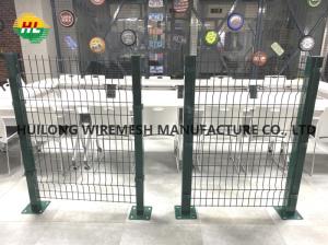China Green Powder Coating 8 Ft Welded Wire Fencing 3d wholesale