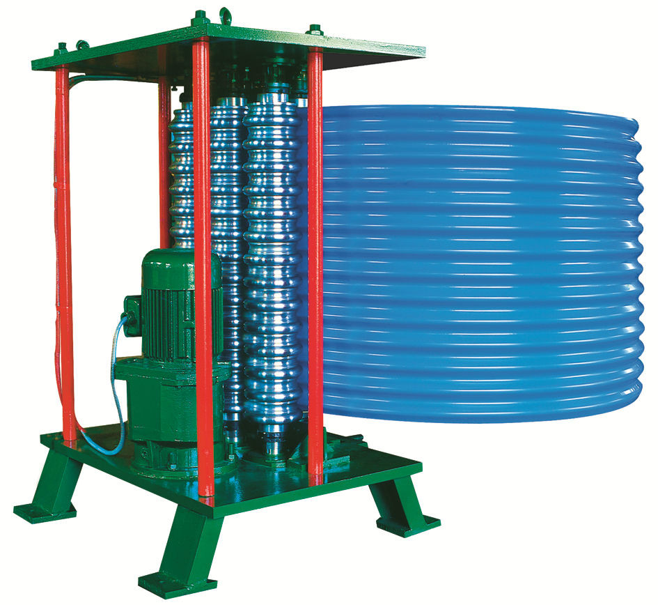 Customized Color 0.4-0.7mm Thickness Galvanized Steel Corrugated Roof Sheet Curving Machine