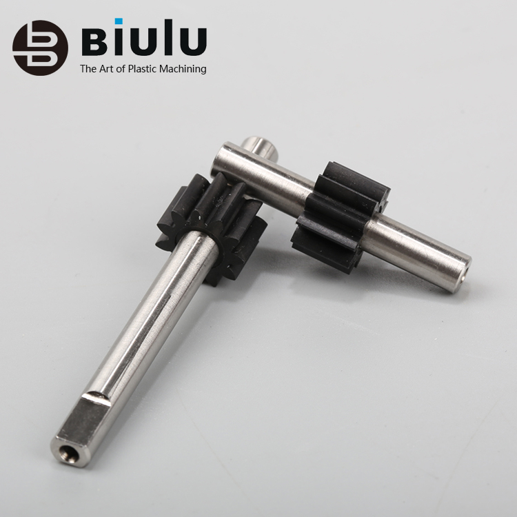 Mechanical Equipment Pom Material Parts , Machined Cnc Milling Parts