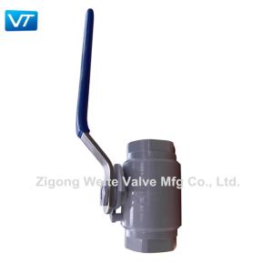 China 1/2 Inch 3000 PSI Forged Steel Floating Ball Valve With Lever wholesale