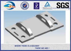 China High Tensile Strength Plain Railroad Tie Plates as Track Fasteners wholesale