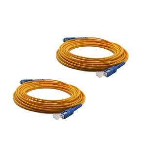 China 55dB PVC LSZH G657A Armored Fiber Optic Patch Cord wholesale