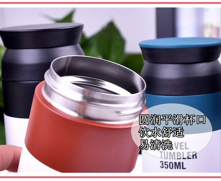Japanese Harajuku 304 Stainless Steel Thermal Insulation Mug Vacuum Frosted Portable Cute Water / Coffee Mug Students Travel