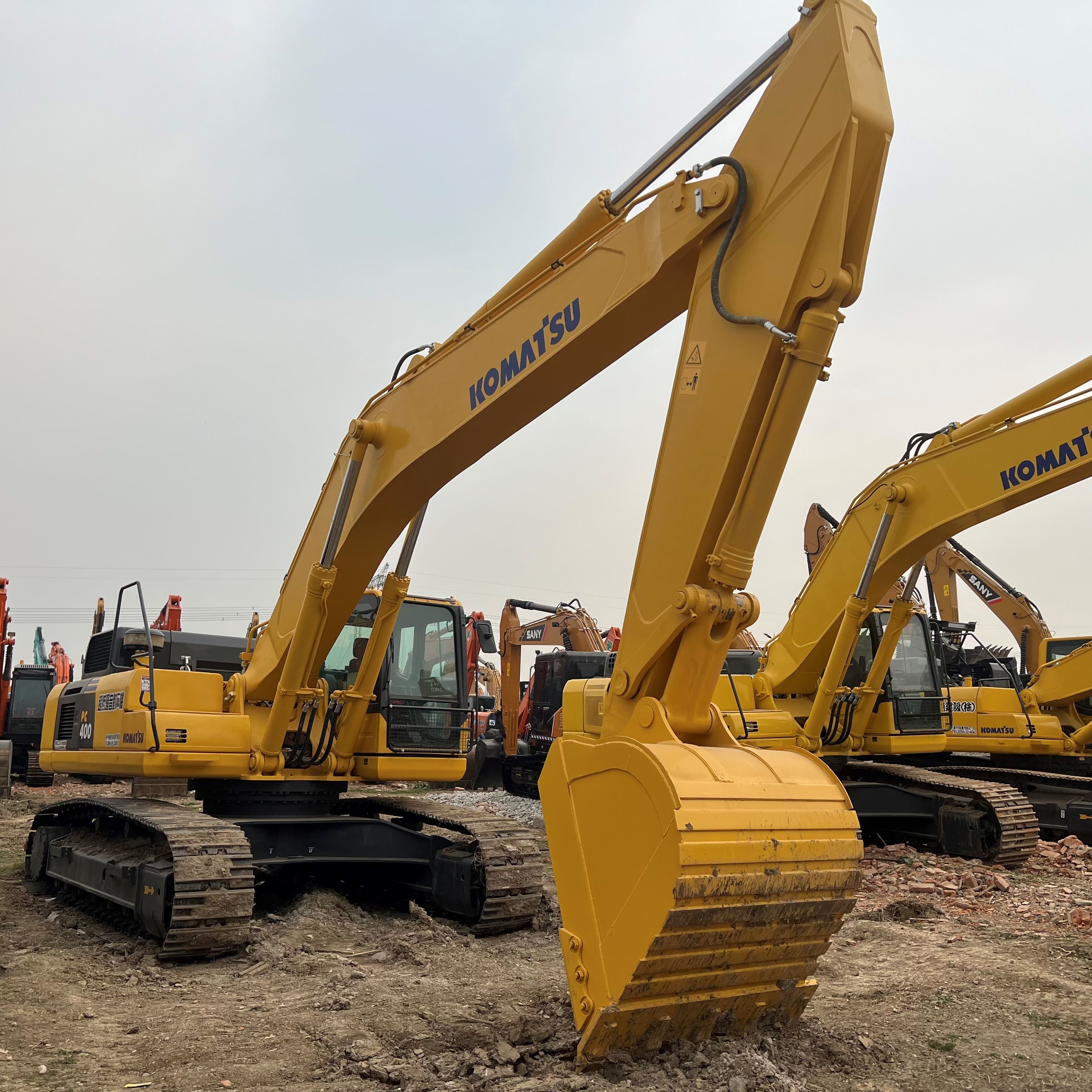 Original japan brand komatsu pc450 pc450-8 pc400-8 pc400-7 hydraulic crawler 45 tons used excavator