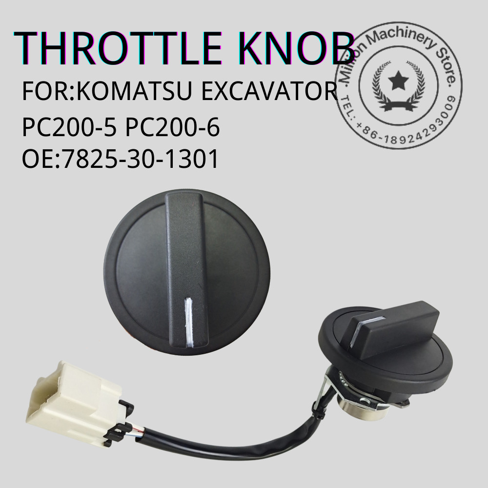 7825-30-1301 Excavator Electrical Parts Throttle Switch For KOMATSU PC200-5 PC200-6