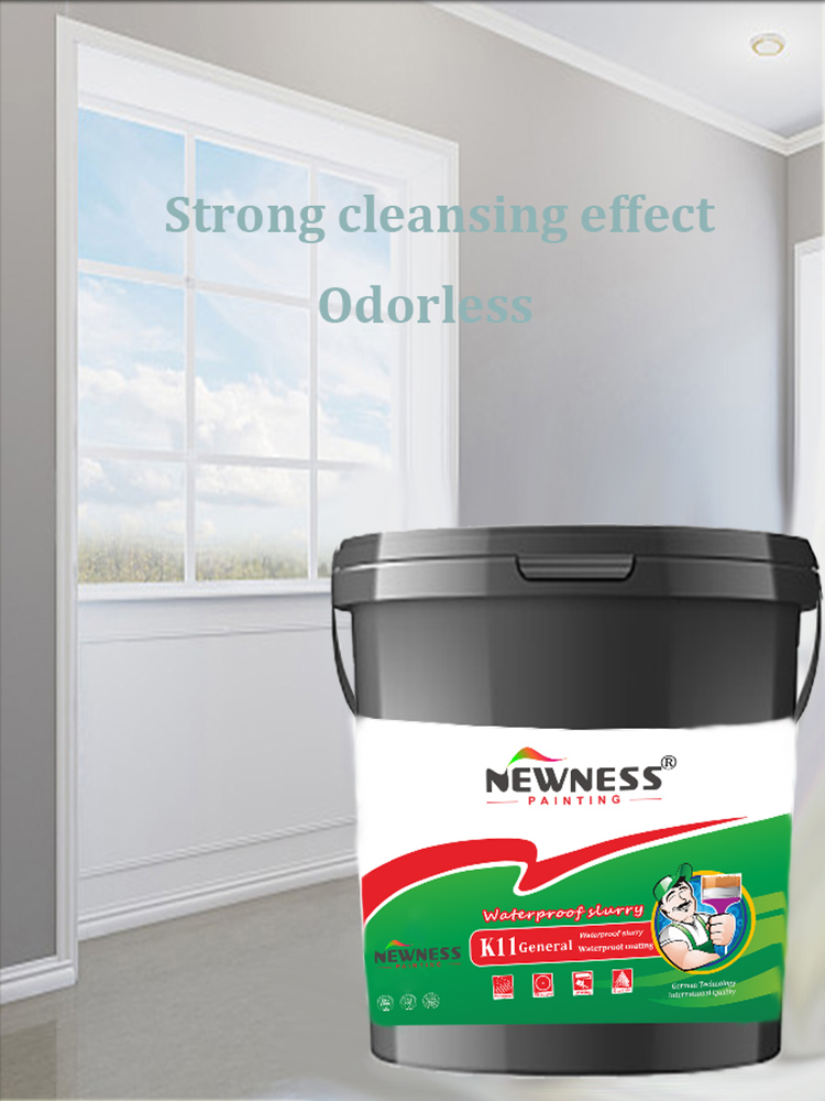 Produced Acrylic Main Raw Material Roof Paint Colorful Silicone Waterproof Coating