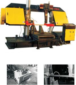China 17m/Min Horizontal Band Saw , 5.5kw Fully Automatic Bandsaw Machine wholesale