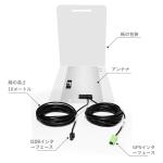 Japan Glass Mount Antenna with Car TV GPS Antenna HONDA Fitment 3000mm Cable