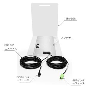 China DC 3.3-5.0V Supply Voltage Satellite Booster GPS Combo ISDB-T Film Car TV Antenna wholesale