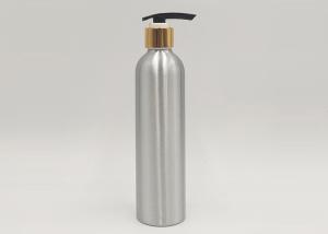 China 250ml Aluminum Sunscreen Spray Bottle Long Service Life With Lotion Pump wholesale
