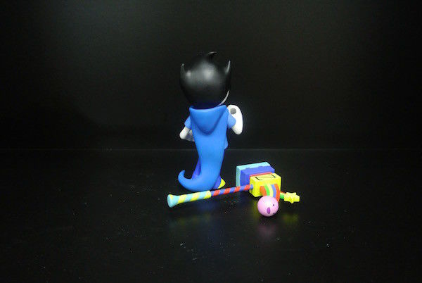 Glasses Boy Custom Action Figures Home Decoration With A Colourful Chopper