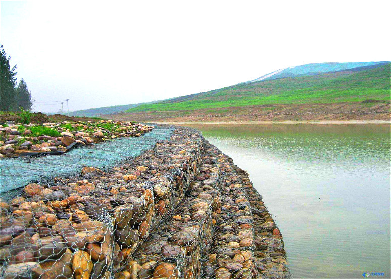 OHSAS 18001 Gabion Wire Mesh 2 Meter High