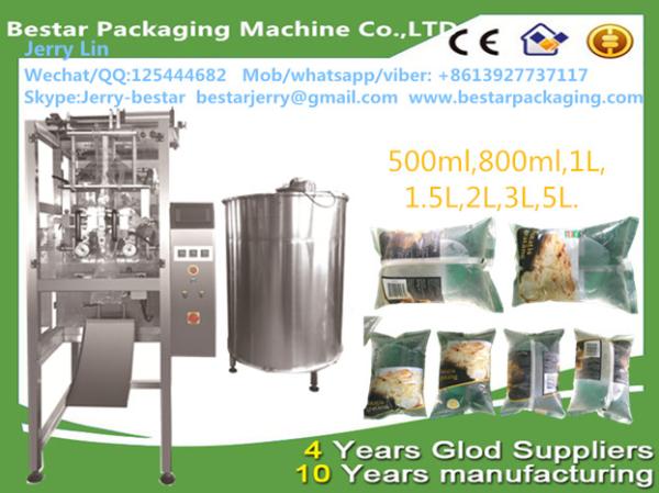 2L water filling packing machine packing machine for plastic bags bestar