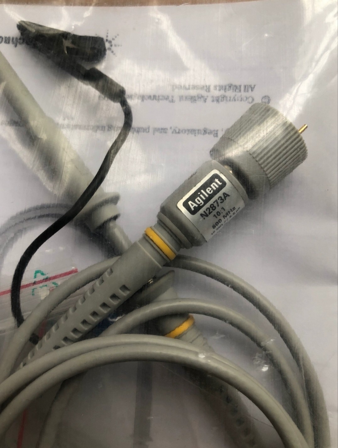 Tested Keysight N2873A Passive Probe 10:1 500 MHz 1.3 M General Purpose Passive Probe