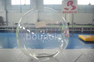 China Clear TPU Inflatable Water Walking Ball With Durable Tizip Zipper wholesale