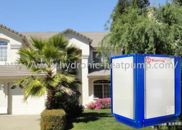 220V 12KW Geothermal Source Heat Pump Heating System For House / Hotels Pools