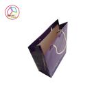 Printed Paper Shopping Bags Glossy Laminated Type Thickness 0.5m