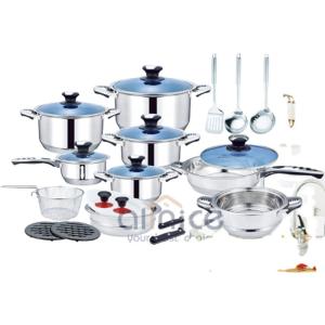 China Kitchen Accessories Set 25pcs Non Stick Cooking Pot For Camping wholesale