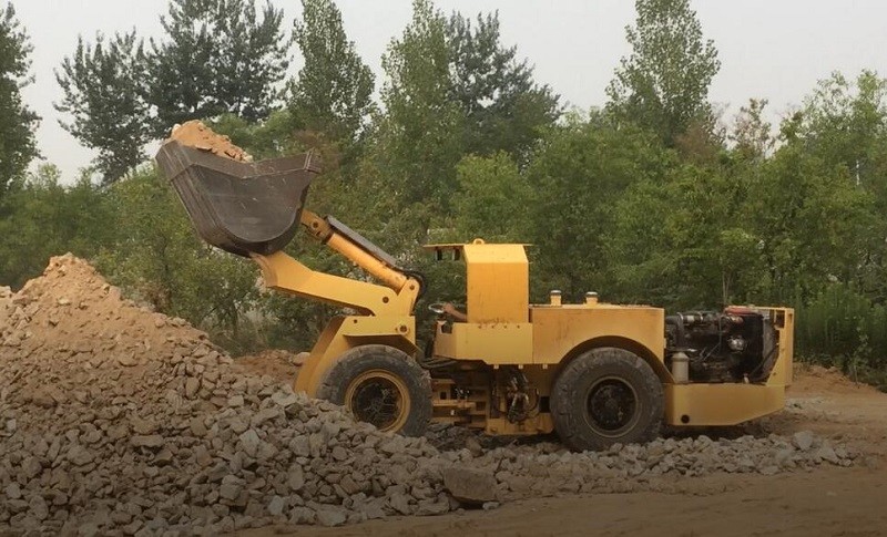 CE Wheel Loader Underground Lhd Machines For Underground Project 0.6 Cubic Meter