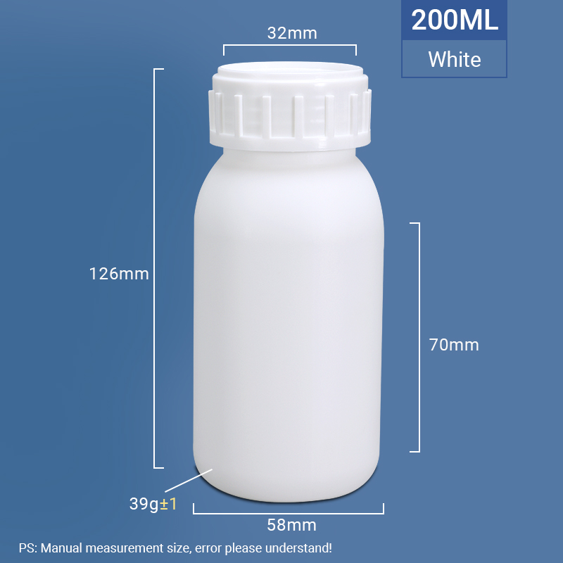 Corrosion Resistant UMASS COEX Plastic Bottle For Chemical Reagent Liquid Package 100ml