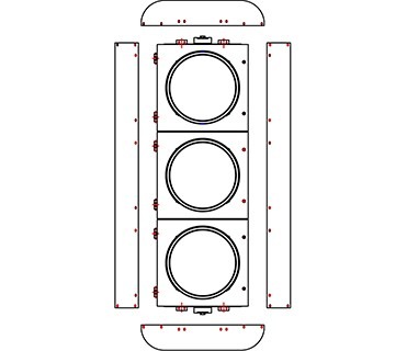 200MM Last Speed ​​2-Aspect RG Pedestrian With R/Y Countdown Timer Road Traffic Light