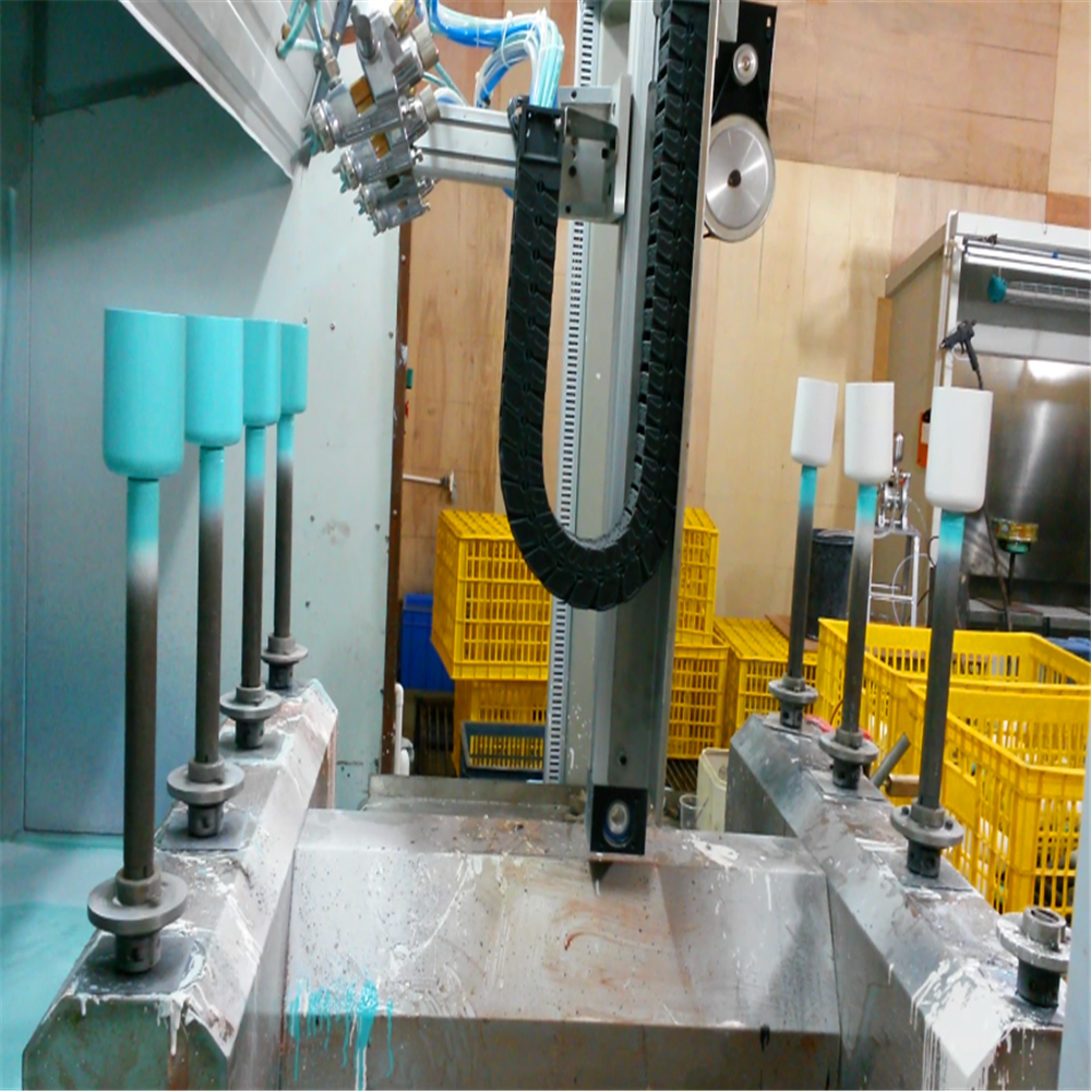 Multi Axis 3KW Auto Spray Paint Machine Single Phase For Wine Bottle