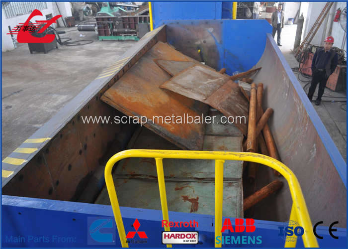 Waste Car Shell Shear Baler Equipment For Car Reyccling Yards , Customize Press Room