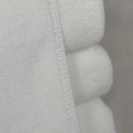 Rectangular Water Absorbent White Cotton Face Towel