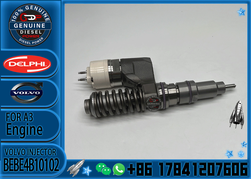Fuel injector8170966 BEBE4B10102 BEBE4B12001 BEBEBE4B1200 4 3155040 8113409 for FH12 D12 engine