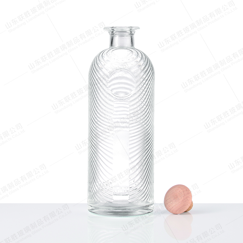 Customied Glass Liquor Spirit Whiskey Bottles for Vodka Gin Tequila 700ML 750ML 1000ML