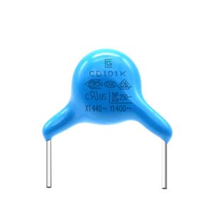 China Stable Blue Ceramic Capacitor 101K For Electronic Equipment wholesale