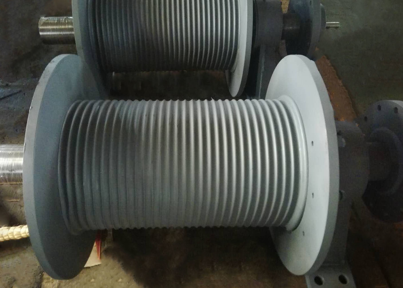 Professional Construction LBS Grooving Drum Left / Right Rotation Direction