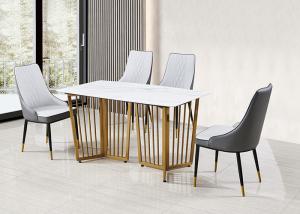 China Rockboard Rubber Wood Living Room Nordic Dining Table wholesale