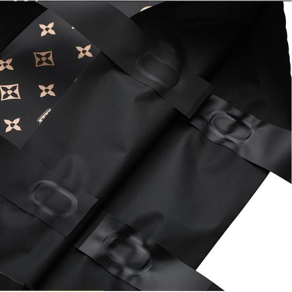 100% Biodegradable PE Die Cut Patch Handle Color Printed Custom Plastic Shopping Bags Personalized,promotional recycle g