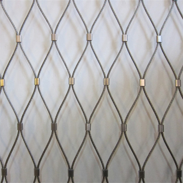 Stainless Steel Ferrule Wire Rope Mesh