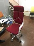 Sturdy Narrow High Back Executive Leather Ergonomic Office Chair Revolving Style