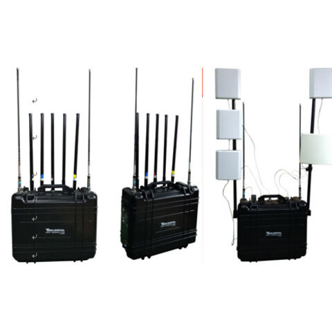 Adjustable Output Power each 7 Bands Bulit-in Battery Mobile Phone Signal Jammer ,cellular jammer