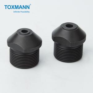 China Multiscene SKD61 Auto Turned Parts Knurled Nuts Black Oxide Finish wholesale