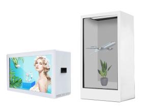 China 55 Transparent LCD Advertising Monitor Showcase Lcd Display on sale