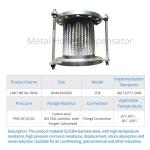 Water 304 316 Stainless Steel Flexible Metal Hose Connector Flanged Bellows