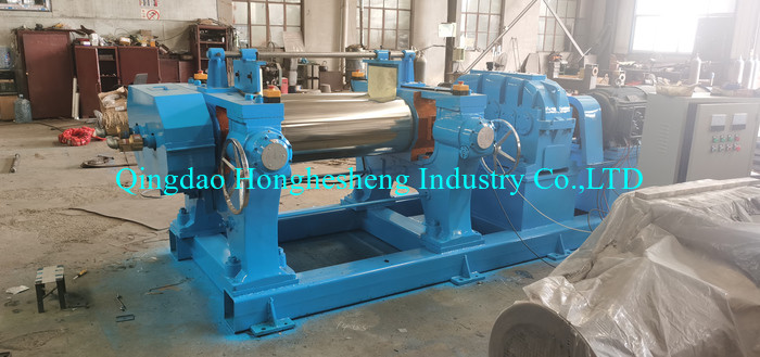 Adjustable 14 Inches Roll Open Mill Rubber Mixing Rubber Milling Machine