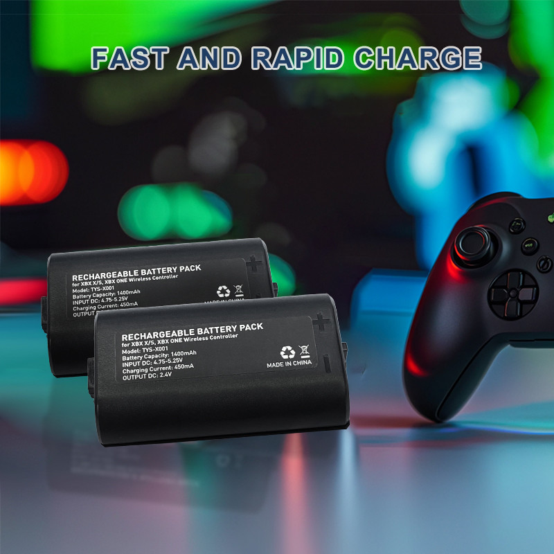 MSDS Xbox One Rechargeable Battery 1400mAh Xbox X Rechargeable Battery Pack