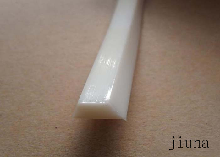 PU and PVC guide M White color for Guiding on the conveyor belts, oil resistance, good wear-resistance.
