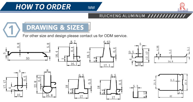 OEM Aluminum Extrusion Profile Silver Aluminum Frame Profile For Whiteboard Silding