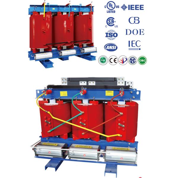 Low Loss Cast Resin Type Transformer 2000KVA Aluminum Winding Dry Power Transformer