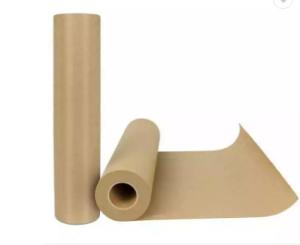 China Brown Kraft Wrapping Paper 85gsm 100% Recycled Material Roll wholesale