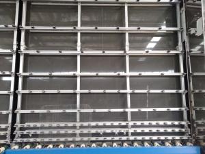 China LBW2500PC Blue &amp; White Insulating Glass Machine , Double Glazing Glass Machine wholesale