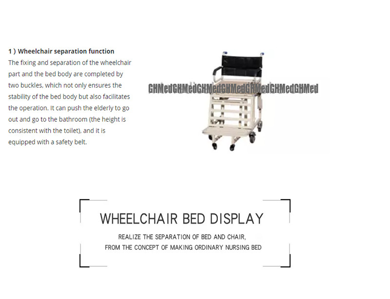 Multifunction Medical Hospital Beds Electric Hospital Nursing Bed OEM